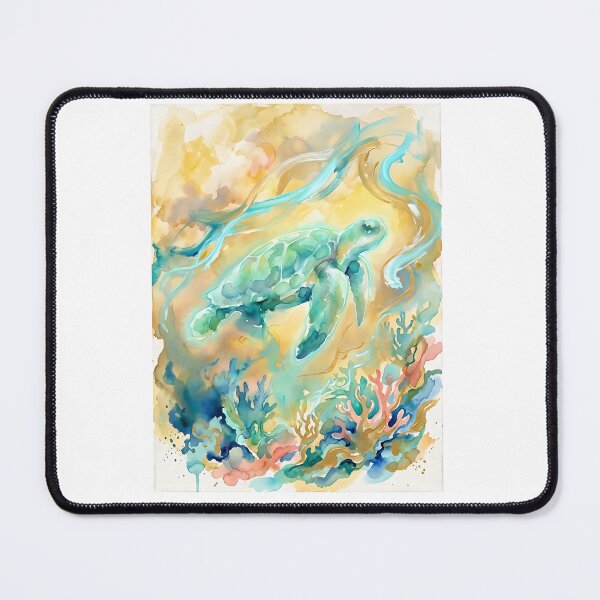 Item preview, Sea Turtle Underwater Mapmaker designed and sold by PictoVibe.