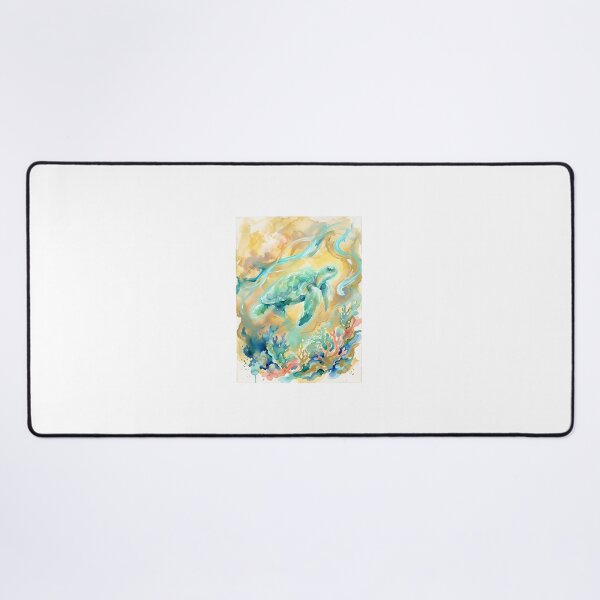Item preview, Sea Turtle Underwater Mapmaker designed and sold by PictoVibe.