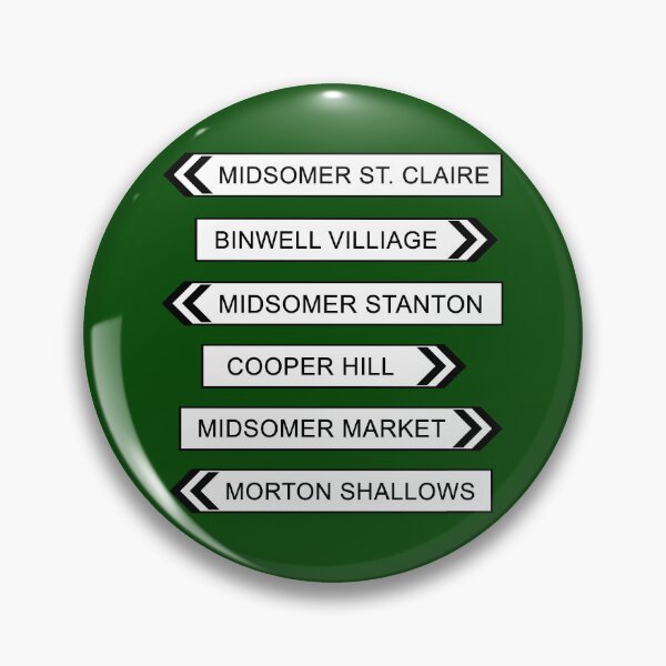 Item preview, Midsomer Signs designed and sold by Normbot2000.