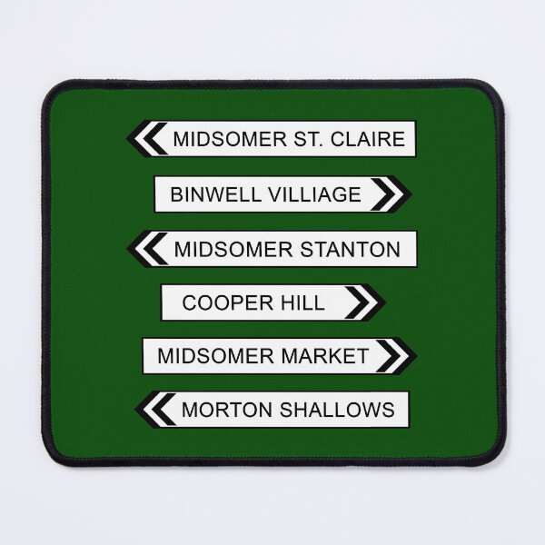 Item preview, Midsomer Signs designed and sold by Normbot2000.