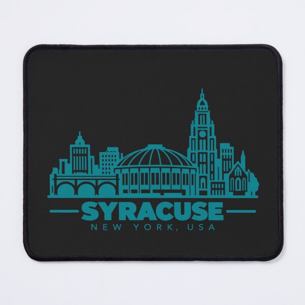 Item preview, Syracuse New York USA Line Art Landmark Poster designed and sold by CMYKStudio.