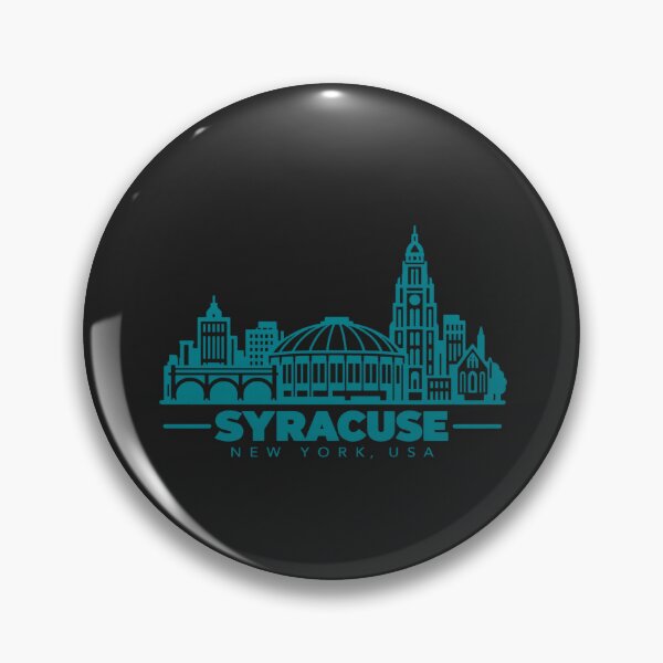 Item preview, Syracuse New York USA Line Art Landmark Poster designed and sold by CMYKStudio.