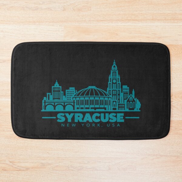 Item preview, Syracuse New York USA Line Art Landmark Poster designed and sold by CMYKStudio.