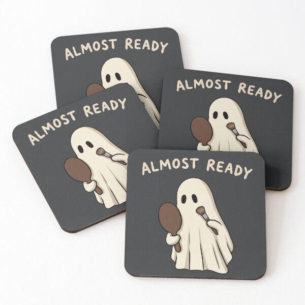 Item preview, Ghost Getting Ready Almost Ready designed and sold by Gkinoki.