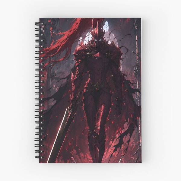 Item preview, Igris Shadow Knight Red Armor Anime Warrior – Dark Fantasy Sword Knight designed and sold by RichardIvie.