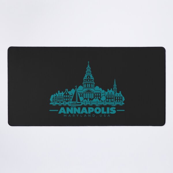Item preview, Annapolis Maryland USA Line Art Landmark Poster designed and sold by CMYKStudio.