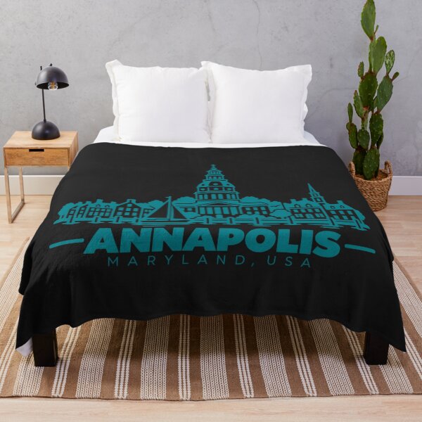 Item preview, Annapolis Maryland USA Line Art Landmark Poster designed and sold by CMYKStudio.
