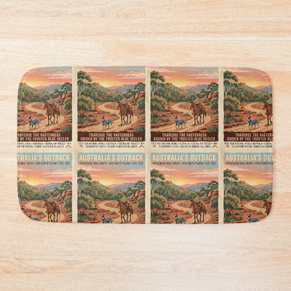 Item preview, Australian Cattle Dog Mail Rider designed and sold by PictoVibe.