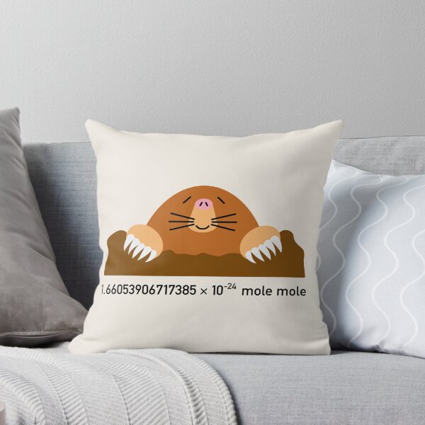 Item preview, 1.66 × 10⁻²⁴ Mole Mole [PRINT ON LIGHT COLORS] designed and sold by Drendalgami.