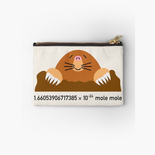 Item preview, 1.66 × 10⁻²⁴ Mole Mole [PRINT ON LIGHT COLORS] designed and sold by Drendalgami.