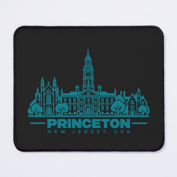 Item preview, Princeton New Jersey USA Line Art Landmark Poster designed and sold by CMYKStudio.