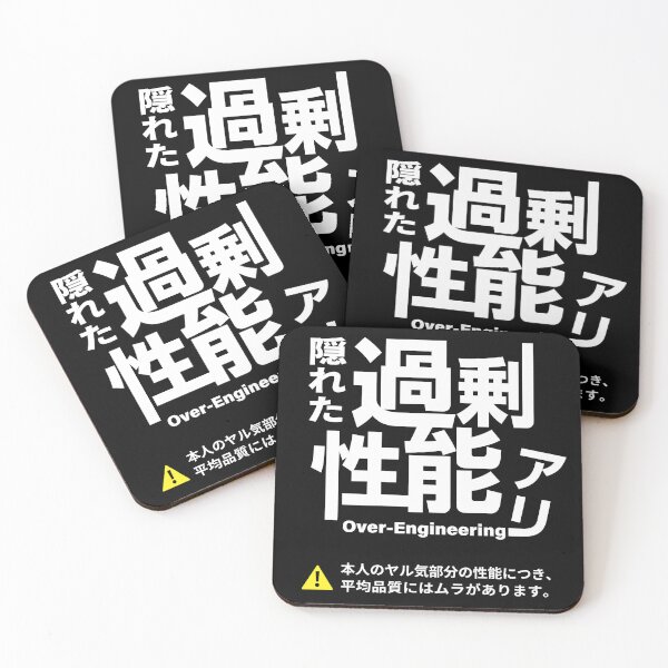Item preview, High Performance, Motivation May Vary - Funny Japanese Typography_BK designed and sold by AckeeWolf.
