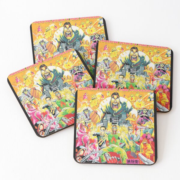 Item preview, Massive Attack V Mad Professor Retro Art designed and sold by Katherynathsd.