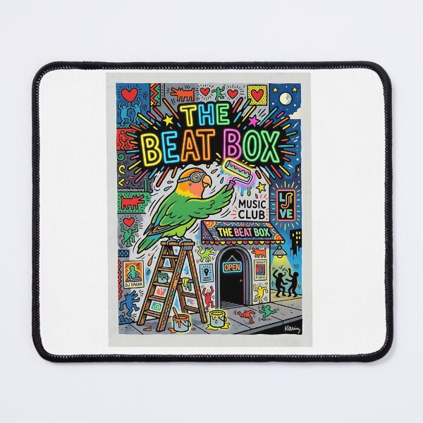 Item preview, Peach-Faced Lovebird Sign Painter designed and sold by PictoVibe.