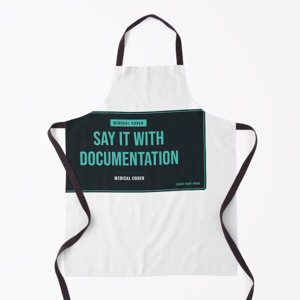 Item preview, Say It With Documentation Medical Coder designed and sold by SlowMadeShelf.