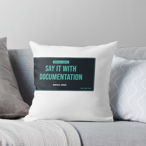 Item preview, Say It With Documentation Medical Coder designed and sold by SlowMadeShelf.