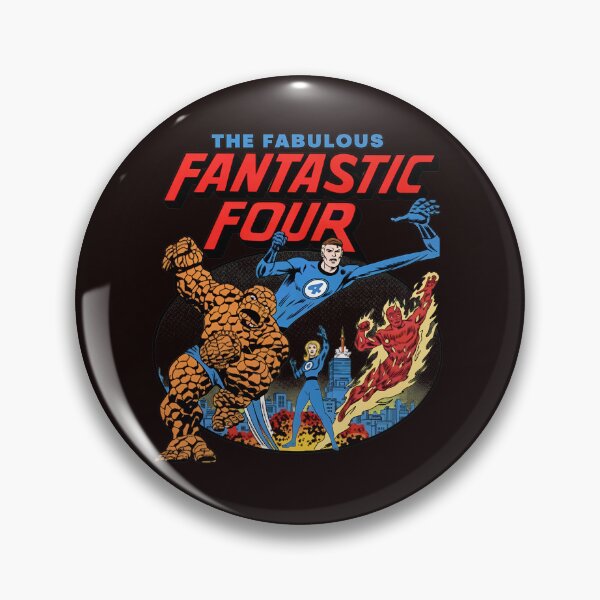 Item preview, The Fabulous Fantastic Four Retro Comic Art designed and sold by findOutDraw.