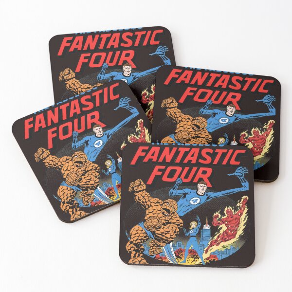 Item preview, The Fabulous Fantastic Four Retro Comic Art designed and sold by findOutDraw.