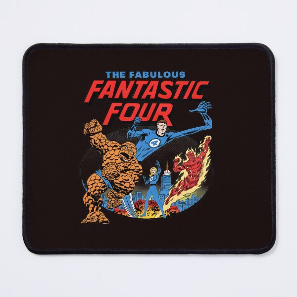 Item preview, The Fabulous Fantastic Four Retro Comic Art designed and sold by findOutDraw.