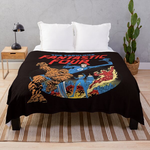 Item preview, The Fabulous Fantastic Four Retro Comic Art designed and sold by findOutDraw.