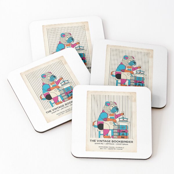 Item preview, Shar Pei Bookbinder designed and sold by PictoVibe.