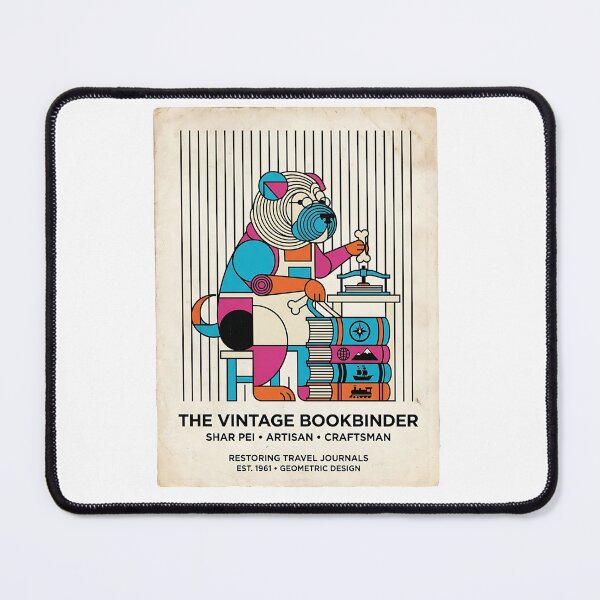 Item preview, Shar Pei Bookbinder designed and sold by PictoVibe.