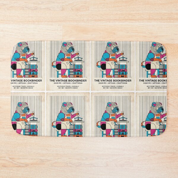 Item preview, Shar Pei Bookbinder designed and sold by PictoVibe.