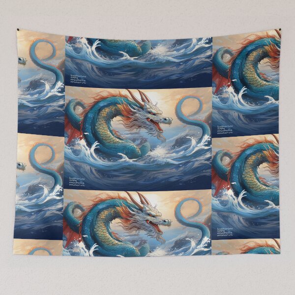 Item preview, Water Dragon One designed and sold by Katherine Anne Michelle Minerva.