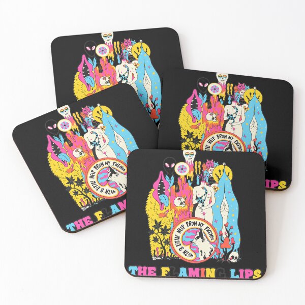 Item preview, The Flaming Lips Psychedelic Art Design designed and sold by Katherynathsd.