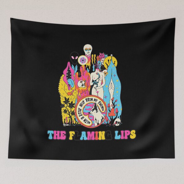 Item preview, The Flaming Lips Psychedelic Art Design designed and sold by Katherynathsd.