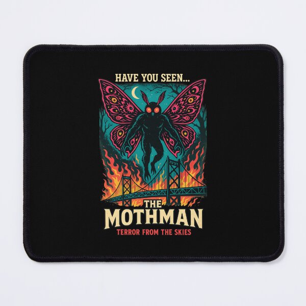 Item preview, Mothman Terror from the Skies Bridge Fire designed and sold by Katherynathsd.