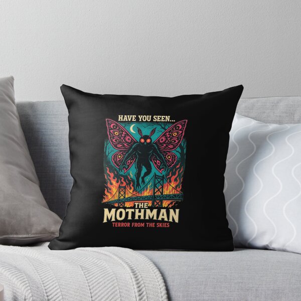 Item preview, Mothman Terror from the Skies Bridge Fire designed and sold by Katherynathsd.