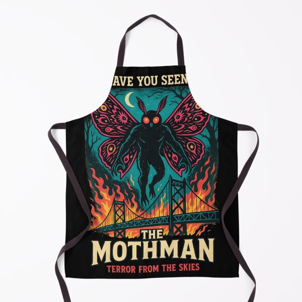 Item preview, Mothman Terror from the Skies Bridge Fire designed and sold by Katherynathsd.