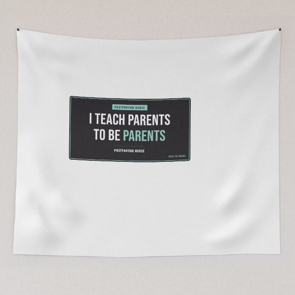 Item preview, I Teach Parents To Be Parents Postpartum Nurse designed and sold by SlowMadeShelf.
