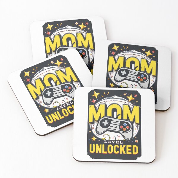 Item preview, Mom Level Unlocked - Funny Mother'S Day designed and sold by Kristytryusring.