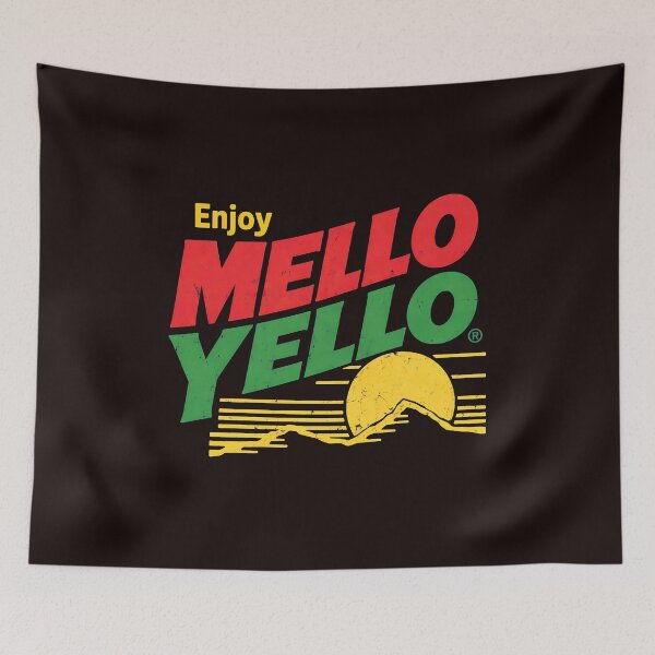 Item preview, Enjoy MELLO YELLO Retro Sunset  designed and sold by findOutDraw.