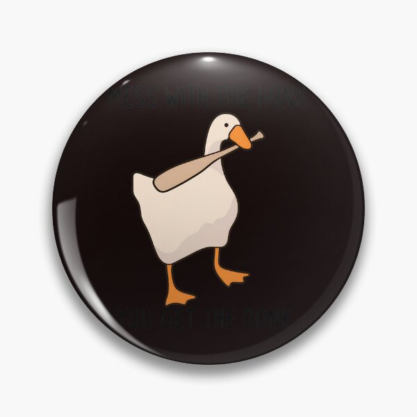 Item preview, MESS WITH THE HONK YOU GET THE BONK Funny Goose designed and sold by findOutDraw.