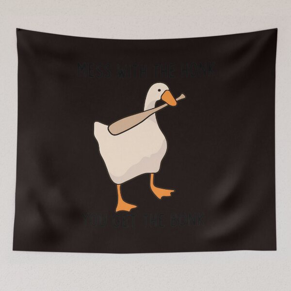 Item preview, MESS WITH THE HONK YOU GET THE BONK Funny Goose designed and sold by findOutDraw.