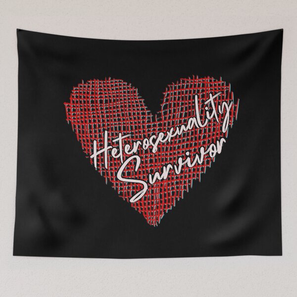 Item preview, Heterosexuality survivor  designed and sold by IfItFits_za.