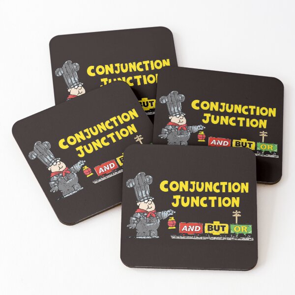 Item preview, Conjunction Junction And But Or Train Grammar designed and sold by findOutDraw.