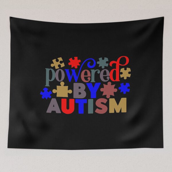 Item preview, Powered By Autism designed and sold by tellit24seven.