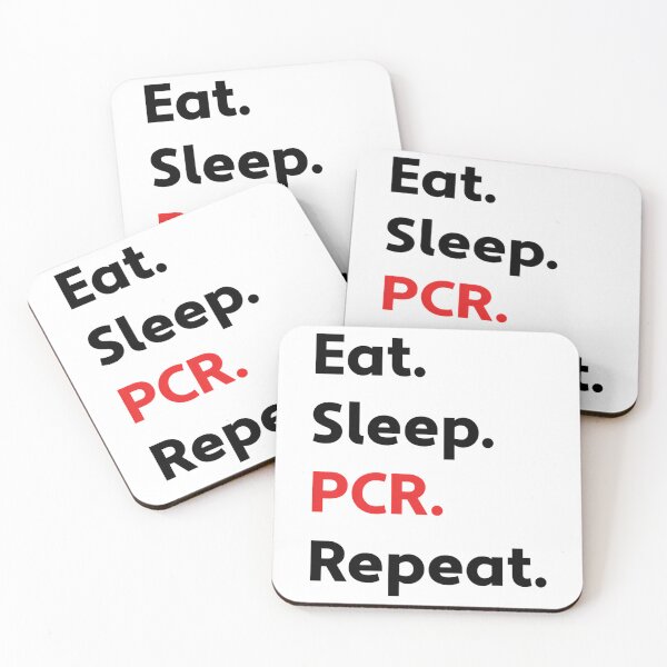 Item preview, Eat. Sleep. Pcr. Repeat designed and sold by gulouonneyi.
