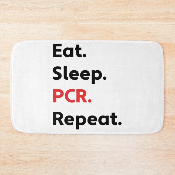 Item preview, Eat. Sleep. Pcr. Repeat designed and sold by gulouonneyi.