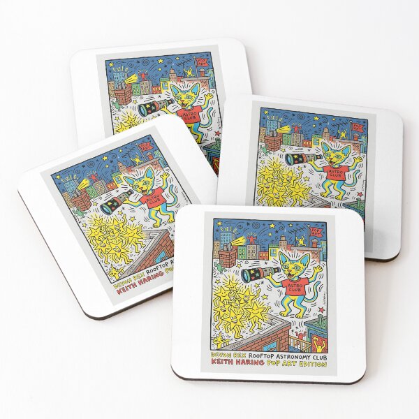 Item preview, Devon Rex Rooftop Astronomer designed and sold by PictoVibe.