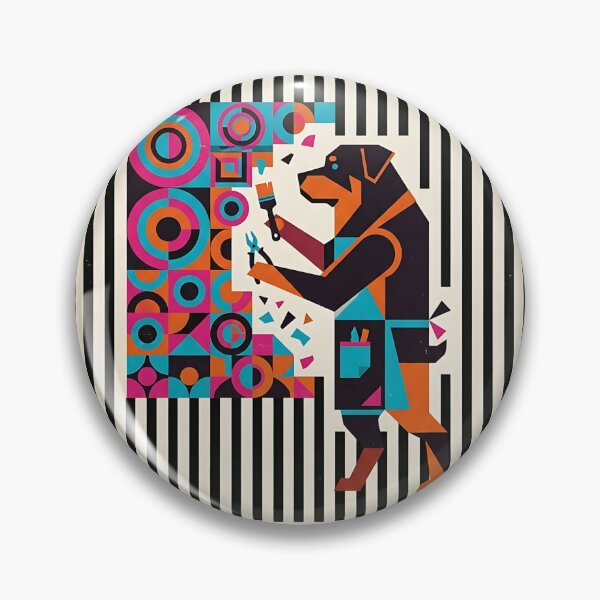 Item preview, Rottweiler Tile Restorer designed and sold by PictoVibe.
