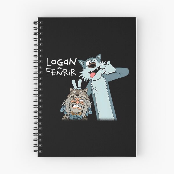 Item preview, Logan and Fenrir Calvin and Hobbes designed and sold by Ccucas.