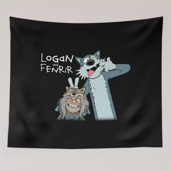 Item preview, Logan and Fenrir Calvin and Hobbes designed and sold by Ccucas.