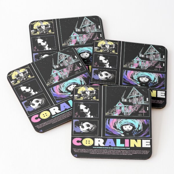 Item preview, Coraline Moon Tree Dark Fantasy Movie Art designed and sold by QuirkNestArt.
