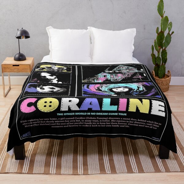 Item preview, Coraline Moon Tree Dark Fantasy Movie Art designed and sold by QuirkNestArt.