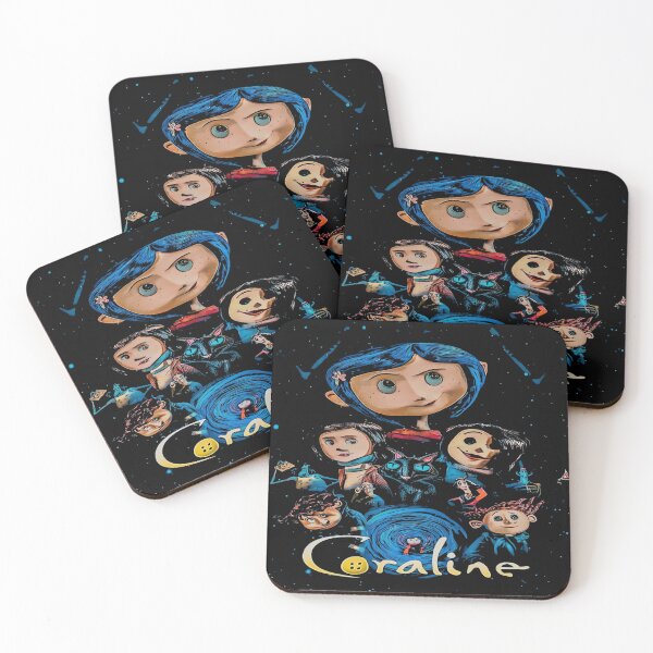 Item preview, Coraline Moon Tree Dark Fantasy Movie Art designed and sold by QuirkNestArt.